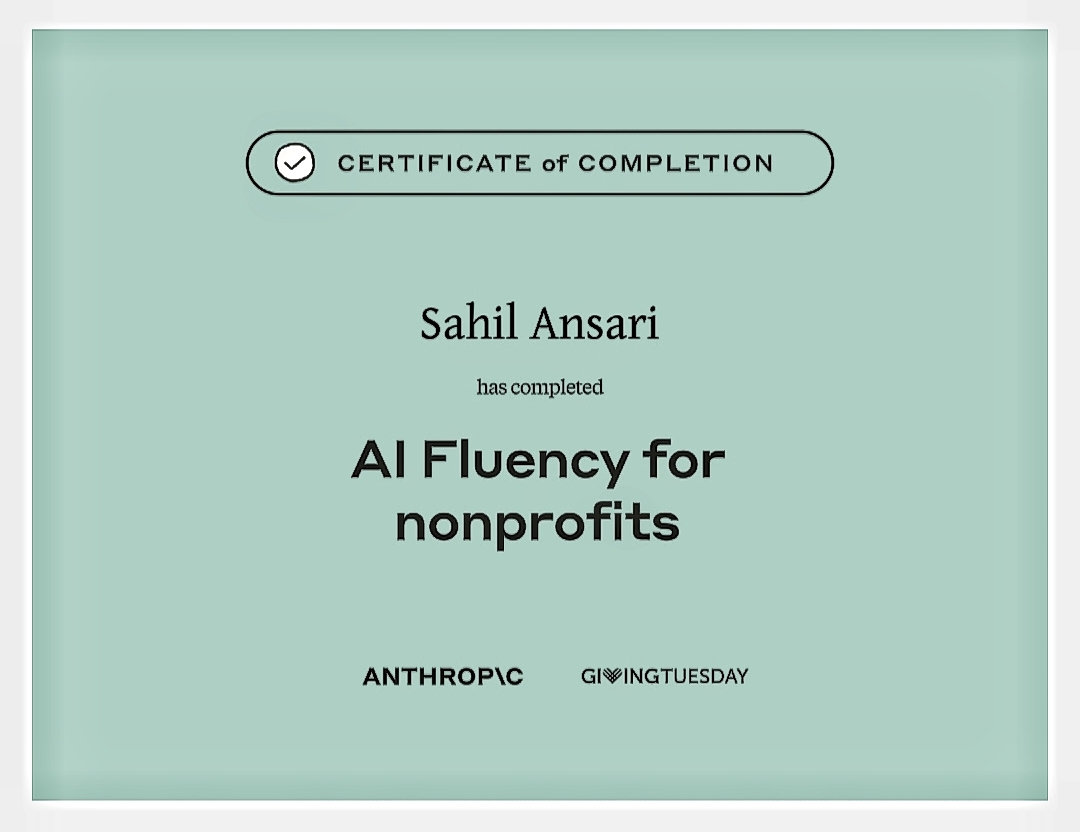AI Fluency for Nonprofits